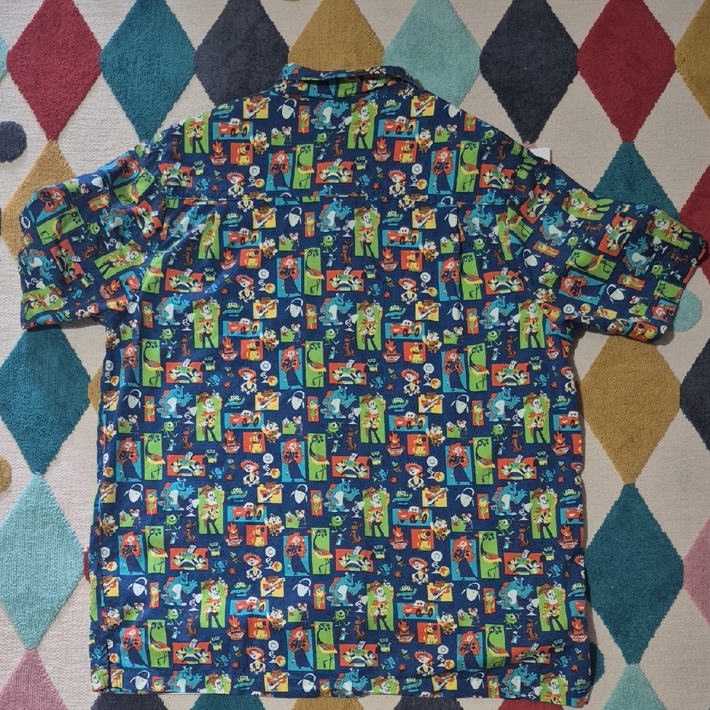 Disney Parks "World of Pixar" Camp Shirt - Picture 4 of 4